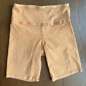 Billabong Peachy Tan High-Rise Bike Shorts